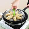 9/11Inch Stainless Steel Lotus Steaming Tray Folding Food Steamer Vegetable Fruit Food Basket Mesh Steamer Rack Cooking Cookware