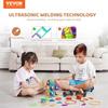 Magnetic Tiles Magnetic Building Toy 62 PCS Magnet Blocks for Kids 3D Set