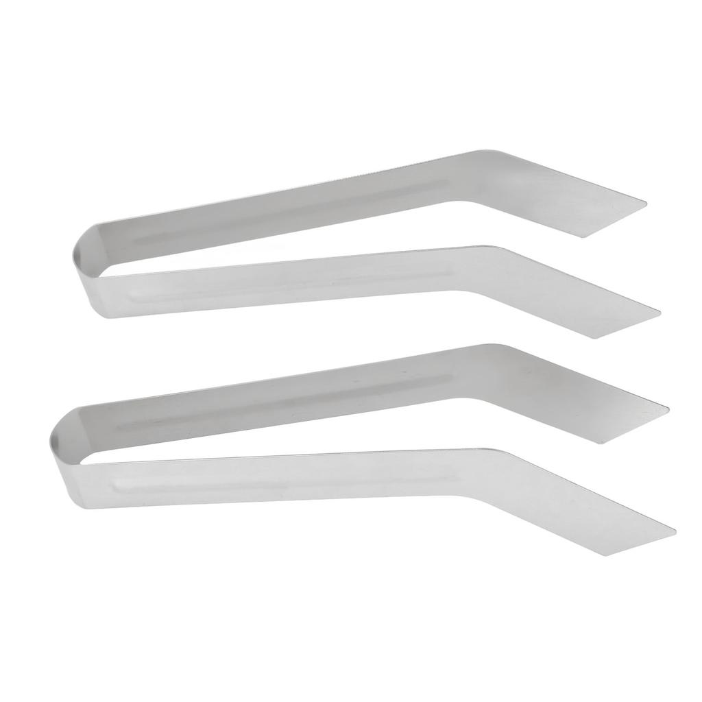 2Pcs Seedling Transplant Tongs Stainless Steel Defend Roots Portable Plant Transplanting Tong Gardening Tools