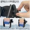 REYGEAK Bicycle Phone Quick Suitable for Road Mountain and Vibration Drop Compatible with iPhone 17 17 Pro 17 16 Plus and Android Inch Black Holder,
