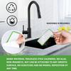 Reble Dry Erase Labels Sticky Notes for Storage B Organizing Jar Pantry, Waterproof Removable Label Stickers for Kitchen Office School All Purpose