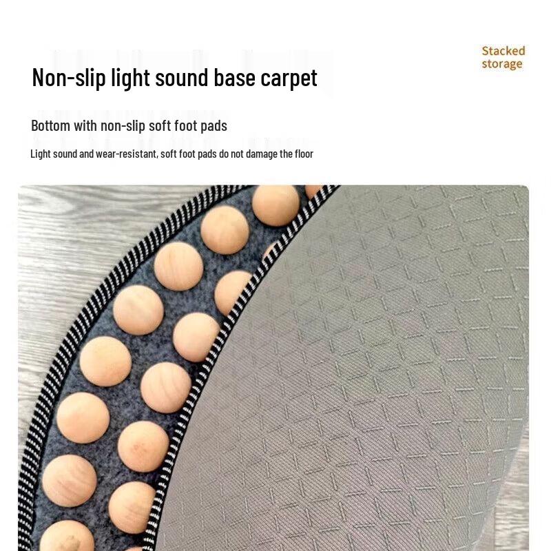 Natural Wood Foot Acupressure Massage Mat