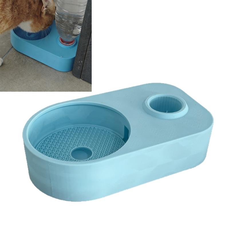 Convenient Pet Water Dispenser Watering Bowl For Small Animals AntiSlip Base Water Fountain for Mineral Water Feeding