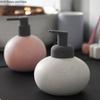 Ceramic Lotion Bottle Emulsion Bottle Soap Dispenser Hand Sanitizer Bottle Shampoo Dispenser Body Wash Bottle Bathroom Supplies