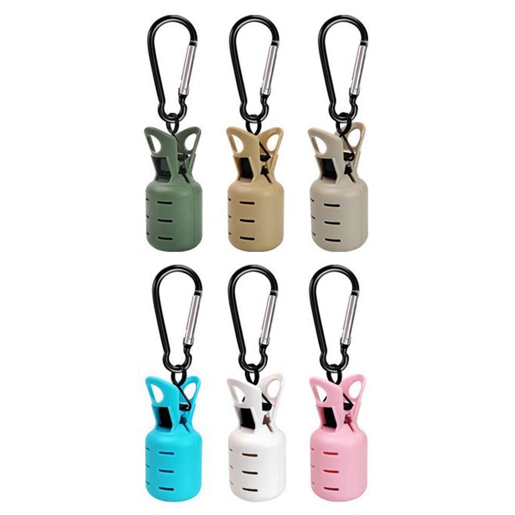 Squid Jig Hook Cover with Carabiner Convenient To Use Portable Fishing Tackles for Friend Family Neighbors Gift