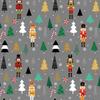 Christmas Nutcracker Shower Curtain, Christmas Tree Snowman Bathroom Curtain Decoration Set With Hook Fabric Christmas Gift