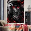 Cool Alucard Anime HHellsing Tapestry Art Printing Japanese Anime Wall Tapestry Anime Wall Hanging Home Decoration