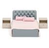 Lundby Doll Furniture Bedroom Base Set for Dollhouse