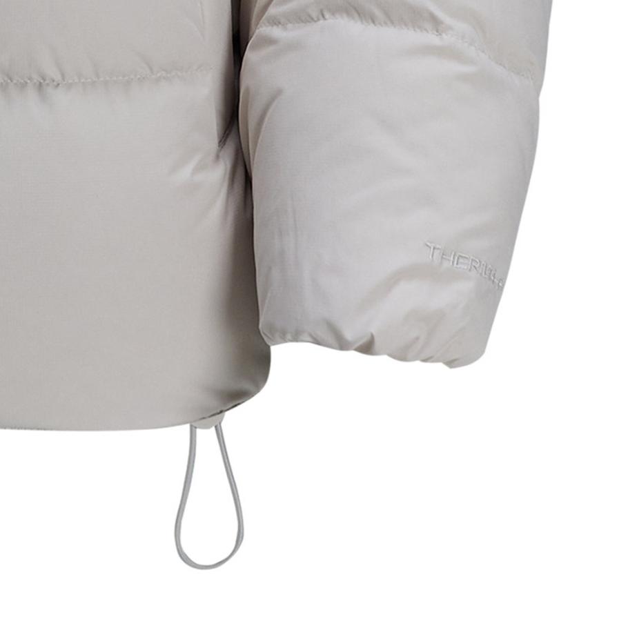 Nike Therma-Fit Sportswear Metro Loose Fit Waterproof Warm Puffer Jacket Women Outerwear Light-Brown FZ5929104