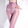 Ultra-Dünne Öl Glänzende Strumpfhose Strumpf Damen Hohe Taille Seide Sexy Glänzend Transparent Eine Linie Enger Schritt Taillenlos Strumpfhose