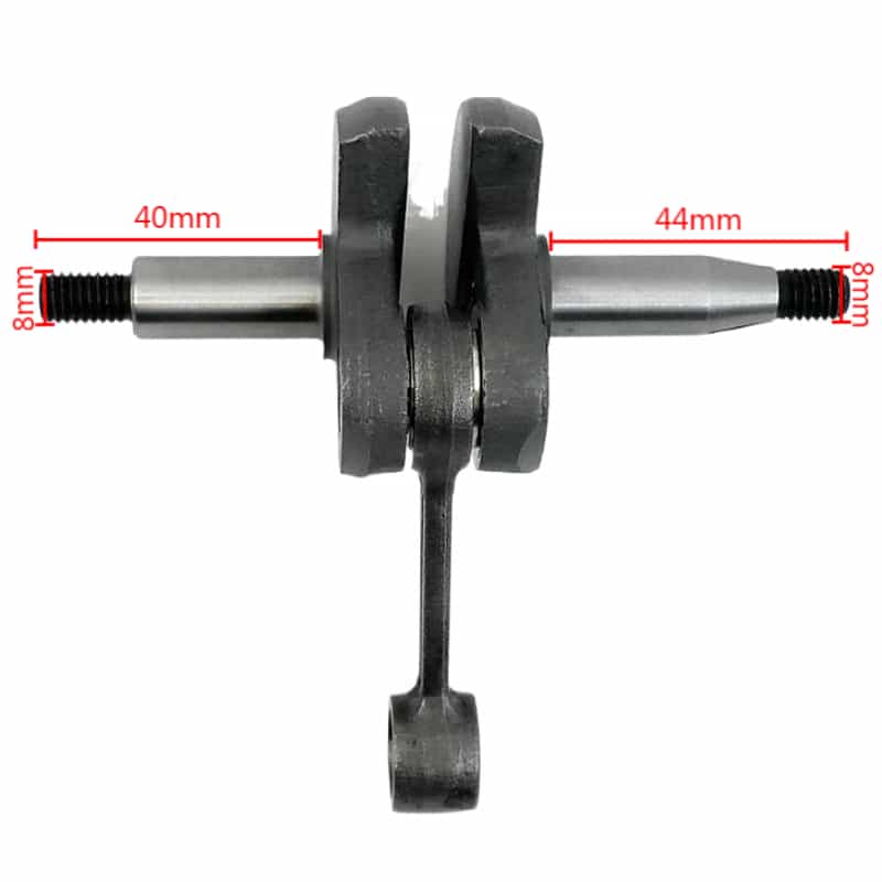 Kurbelwellen-Baugruppe Passend für STIHL FS350 FS400 FS450 FS480 SP350 SP400 SP450 SP451 SP481 FR350 FR450 FR480 Freischneider OEM 41280300400