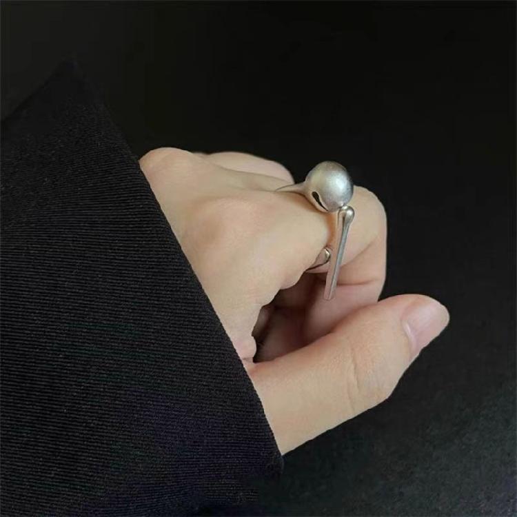 Elegant Designs Muyu Sturdy Alloy Rings Comfortable and Adjustable Portable for Home Accessory Daily Use Casual Wear