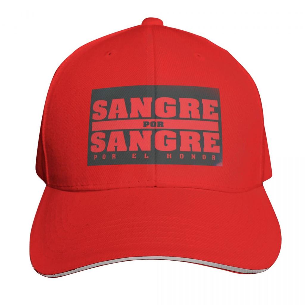 Sangre por Sangre Baseball Cap Christmas Hat foam party Hat New In Hat Bobble Women Hats Unisexs