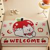 Cartoon Door Floor Mat, Dirt-Resistant And Easy To Take Care Of When Entering The Door, Silk Ring Foot Pad, Wear-Resistant And Cutting Non-Slip Pad