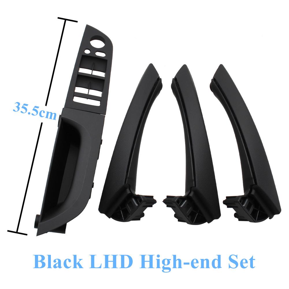 LHD Top Quality Interior Plastic Door Pull Handle with Cover Trim Full Set For BMW 3 Series E90 E91 316 318 320 325 328i