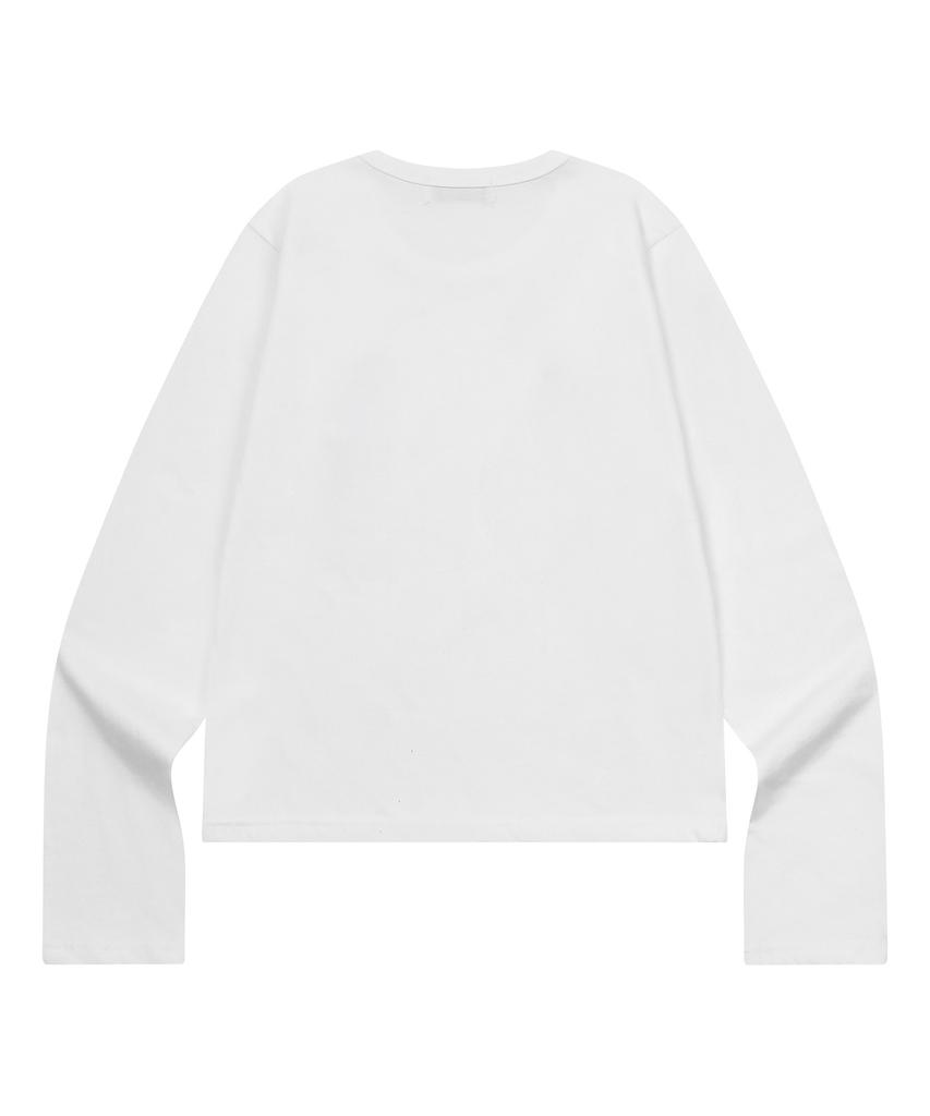 MUCENT Antique Cross Pony Long Sleeve Tee (2 Colors)