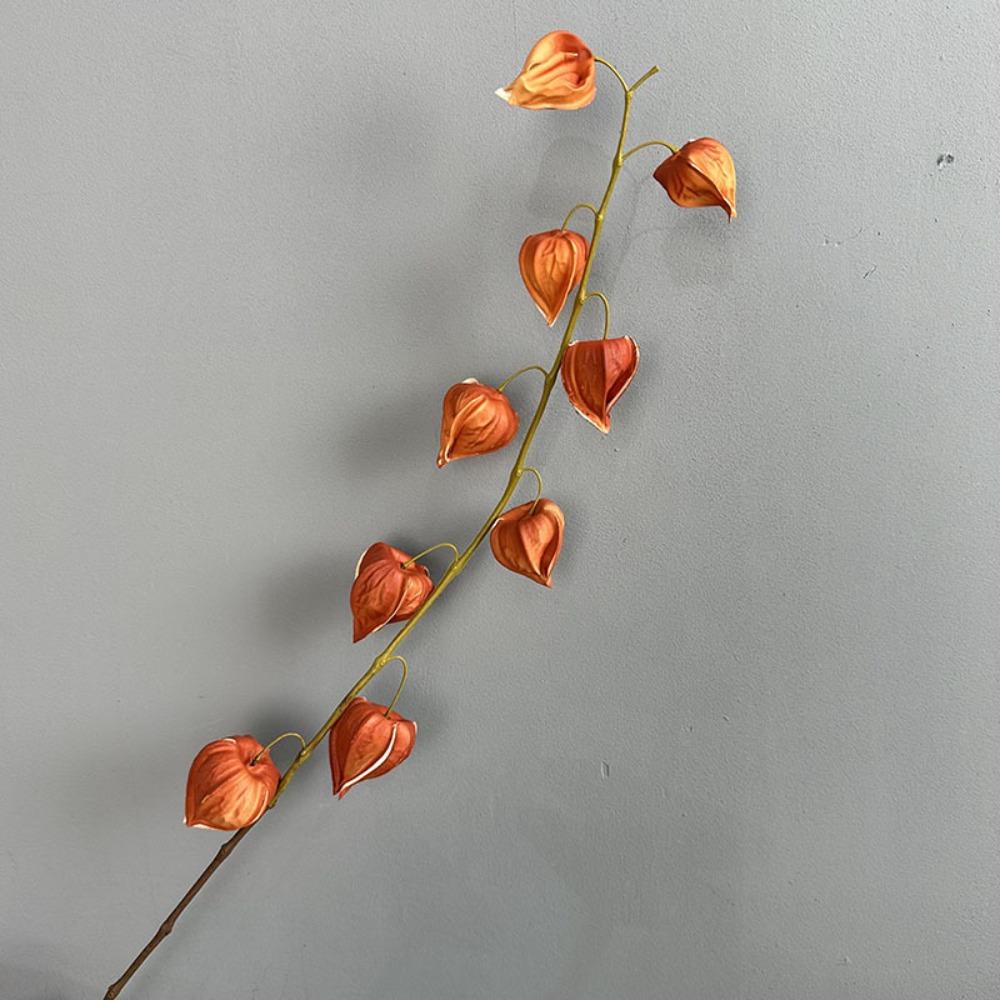 83cm Artificial Coco Pod Branches Real Touch Fake Plants Lantern Fruit Branch  Indoor Outdoor