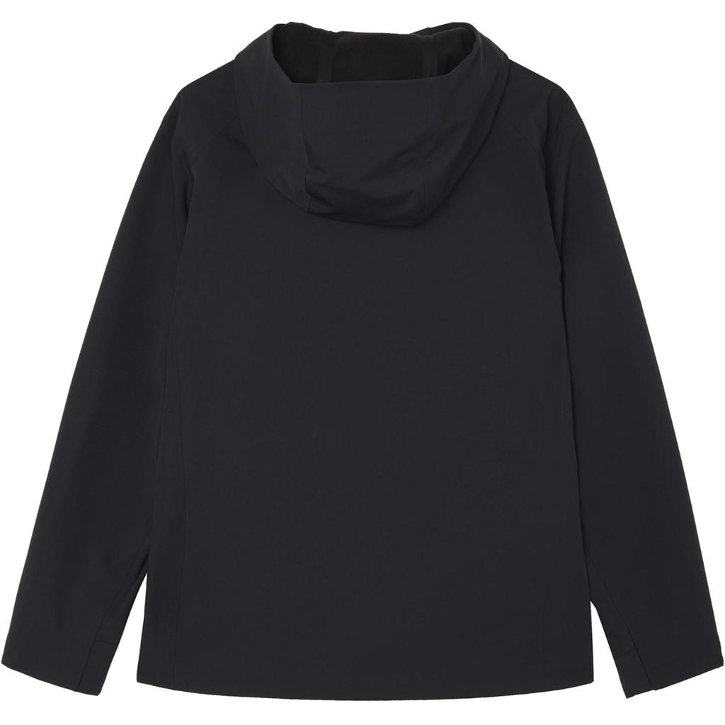 Saucony Running Training Series Solid Color Zip Long Sleeve Hooded Jacket Unisex jackets Black SC2240200A-BK01