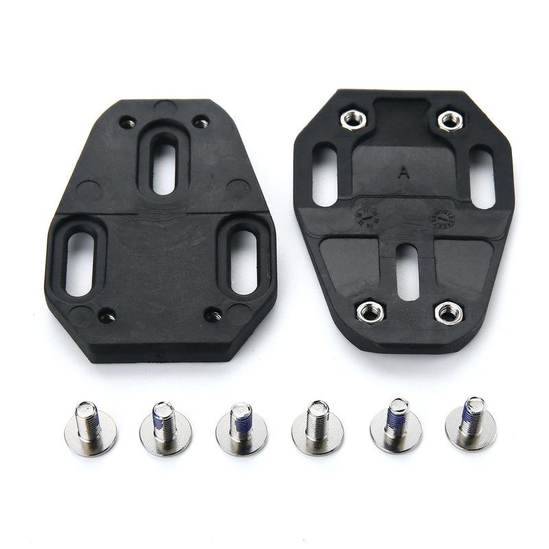 

Bicycle Cleat Adapter 3 Hole to 4 Hole Converter Compatible WAHOO Speedplay for Cycling Shoes Road Mountain Durable Easy Install Option A for 5 Float