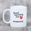 Keeshond, Dutch Barge Dog, Smiling Dutchman, - cup with a dog, personalized cup with a print, a classic gift for everyone from the Art-Dog brand