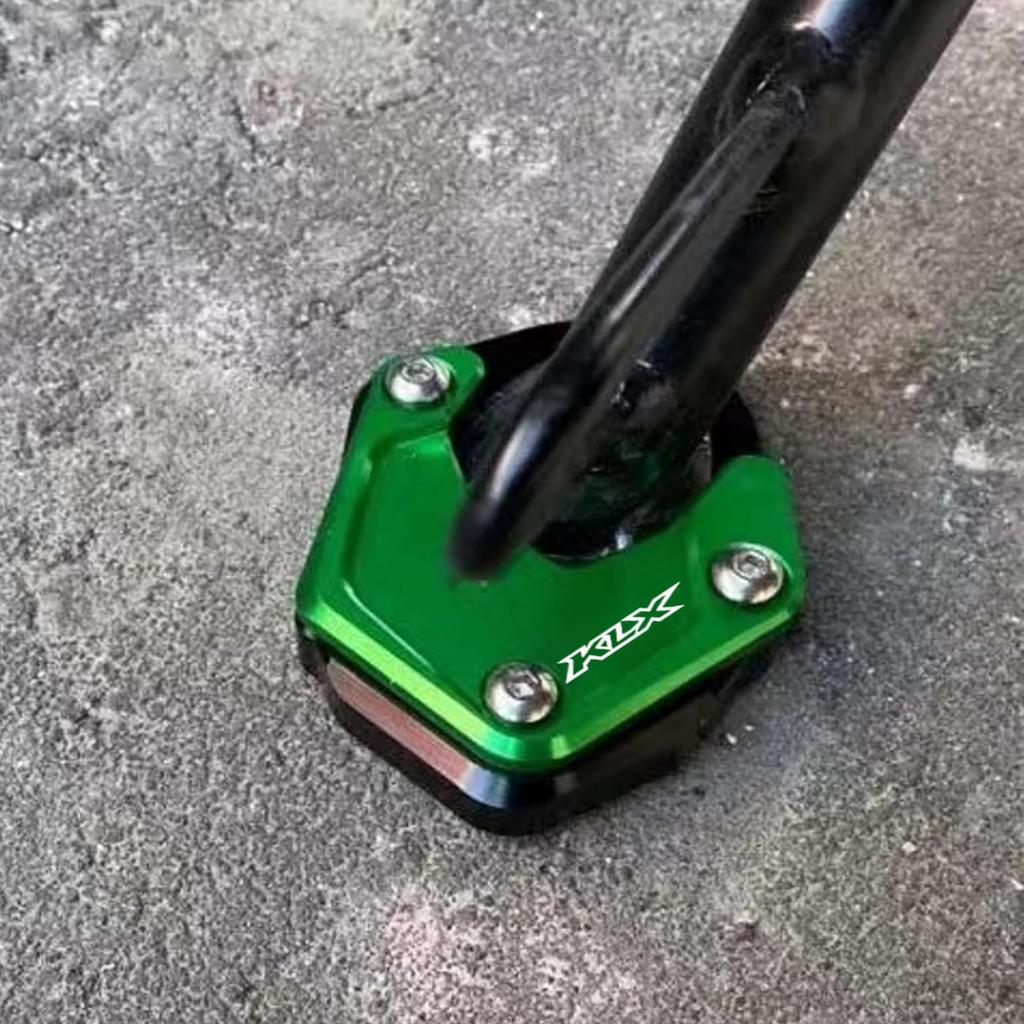 Fits DOMOPAY For KLX230 SM KLX230R KLX230S 2020 2023 2024 2025 Bracket Side Bracket Extension Amplifier Board Pad (Green)