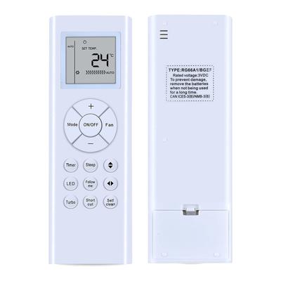 RG66A1 / BGEF Remote Control Spare Parts For Midea and Kaden Air Conditioner KS09 KS12 KS18 KS24 KS28