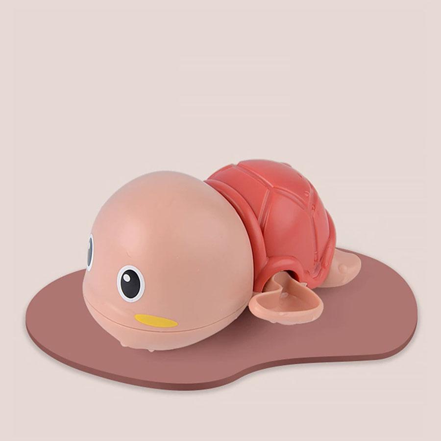 Baby Bath Toys Water Chain Clockwork Bathing Cute Swimming Turtle Toy Toddler Pool Beach Classic Toy For Kids Water Playing