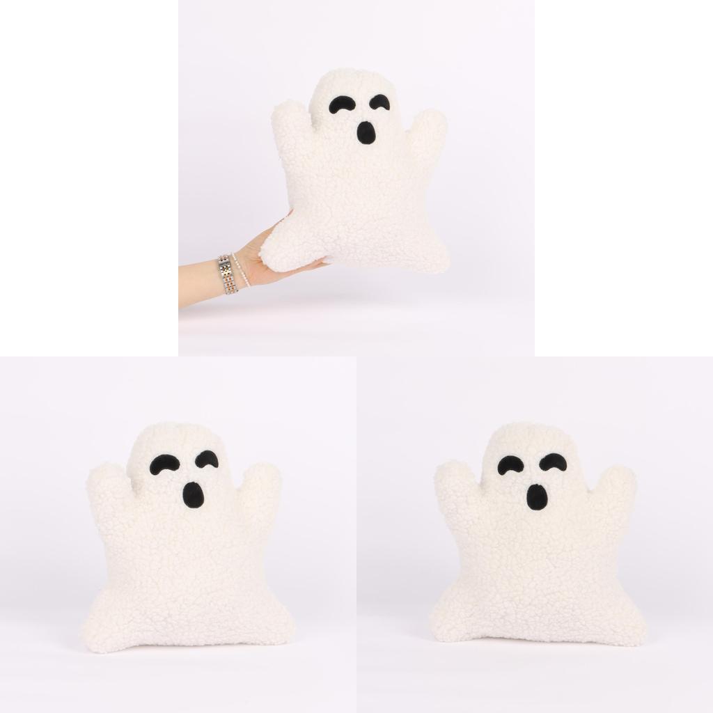 Pluche spookkussen, Halloween woondecoratie, zacht kussen voor kinderen en volwassenen