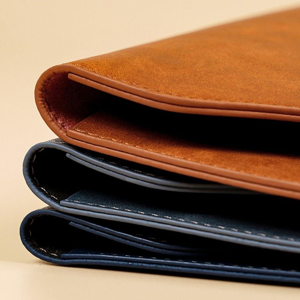 Leather Data File Bag Waterproof Business Document Bag A4 File Bag Storage Bag  Material