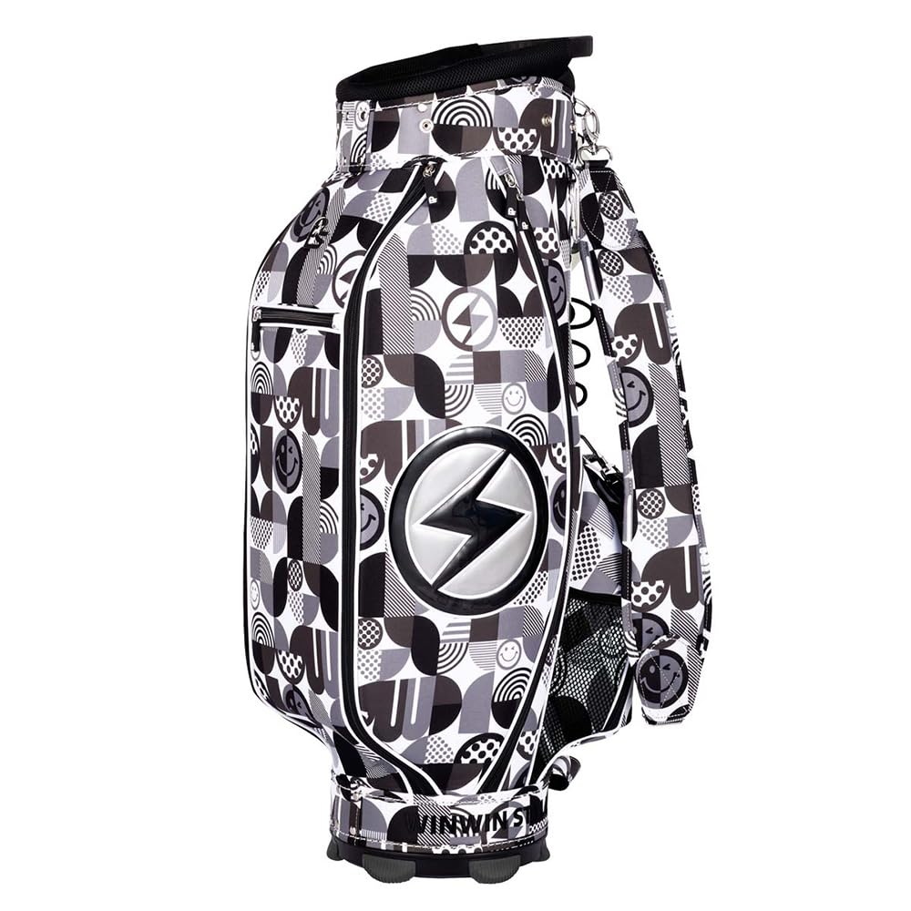 WINWIN STYLE WINWIN MULTI ICON CART BAG Cart Bag Caddy Bag CB-156 BK