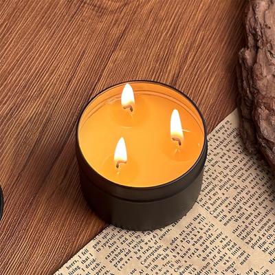 Emergency Candle 36 Hour 3 Wick Long Lasting Beeswax Survival Candle with Aroma for Home Camping Long Burning Survival Candle