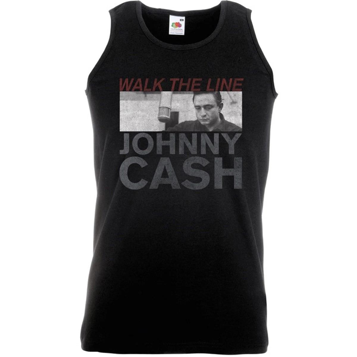 Johnny Cash Studio Shot Official Mens Unisex T-Shirt 2XL