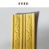 Self adhesive peeled off Wallpaper 3D Carving ceiling decorative strip wall skirting line home decoration wall sticker