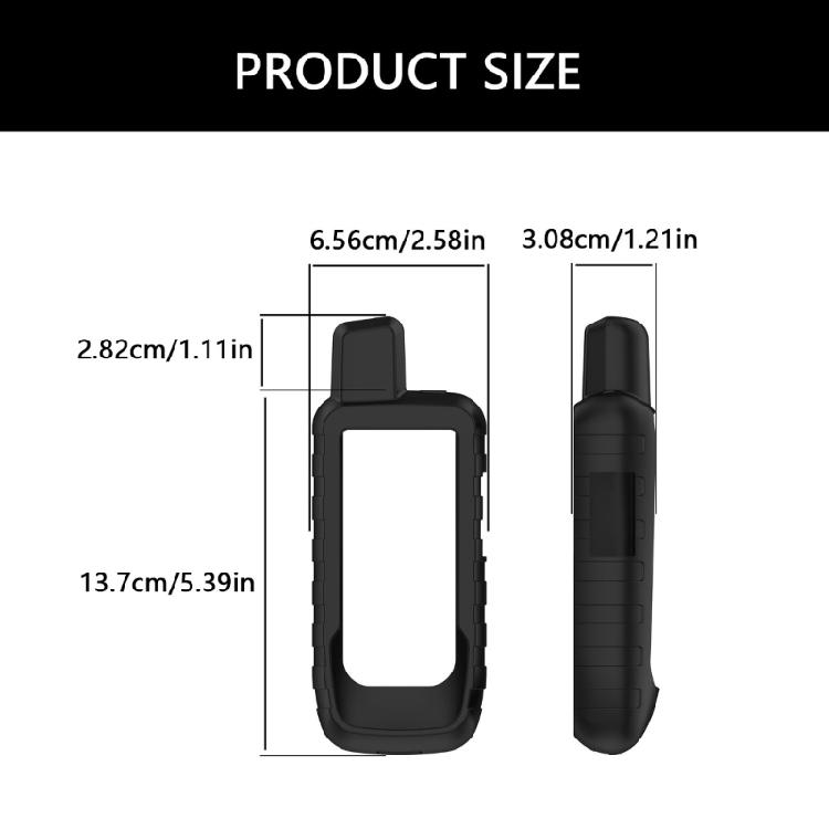 Protective Shell Protector Housing Shock Absorbing Sleeve For GPSMAP 66i 67i Hiking Gear Cycling Computers Weatherproof