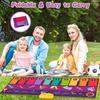 Klaviermatte mit 28 Musikklängen – 160 x 66 cm, Musikspielzeug – Klaviermatte, Tanzmatte, frühes Lernspielzeug, Musikgeschenke für Kleinkinder im Alter von 3–9 Jahren