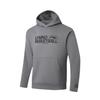 Basketball Collection Sweatshirts Men's Elegant Gray Hooded