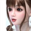 100% Silicone Head Standard Wig Suitable for 130-180CM Sex Doll Body 2 Connection Methods GJ-TF015