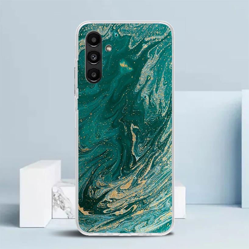 Granite Marble Phone Case For Samsung Galaxy A17 A37 A57 A16 A15 A14 A13 A56 A55 A54 A53 A36 A35 A34 A33 A26 A25 A24 A23 Galaxy