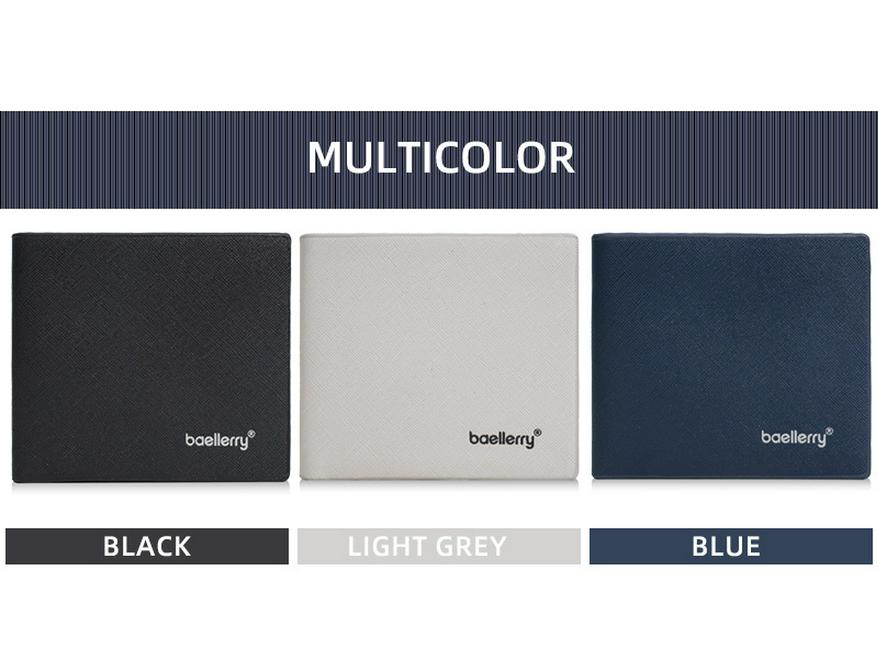 Unisex Cross-Border Frosted Leather Minimalist Card Holder Wallet