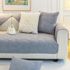Sofa Cushion Washed Pure Cotton Four Seasons Universal Chinese Simple Non-Slip Cushion Cover Cloth All Cotton Cover Cover Fixed