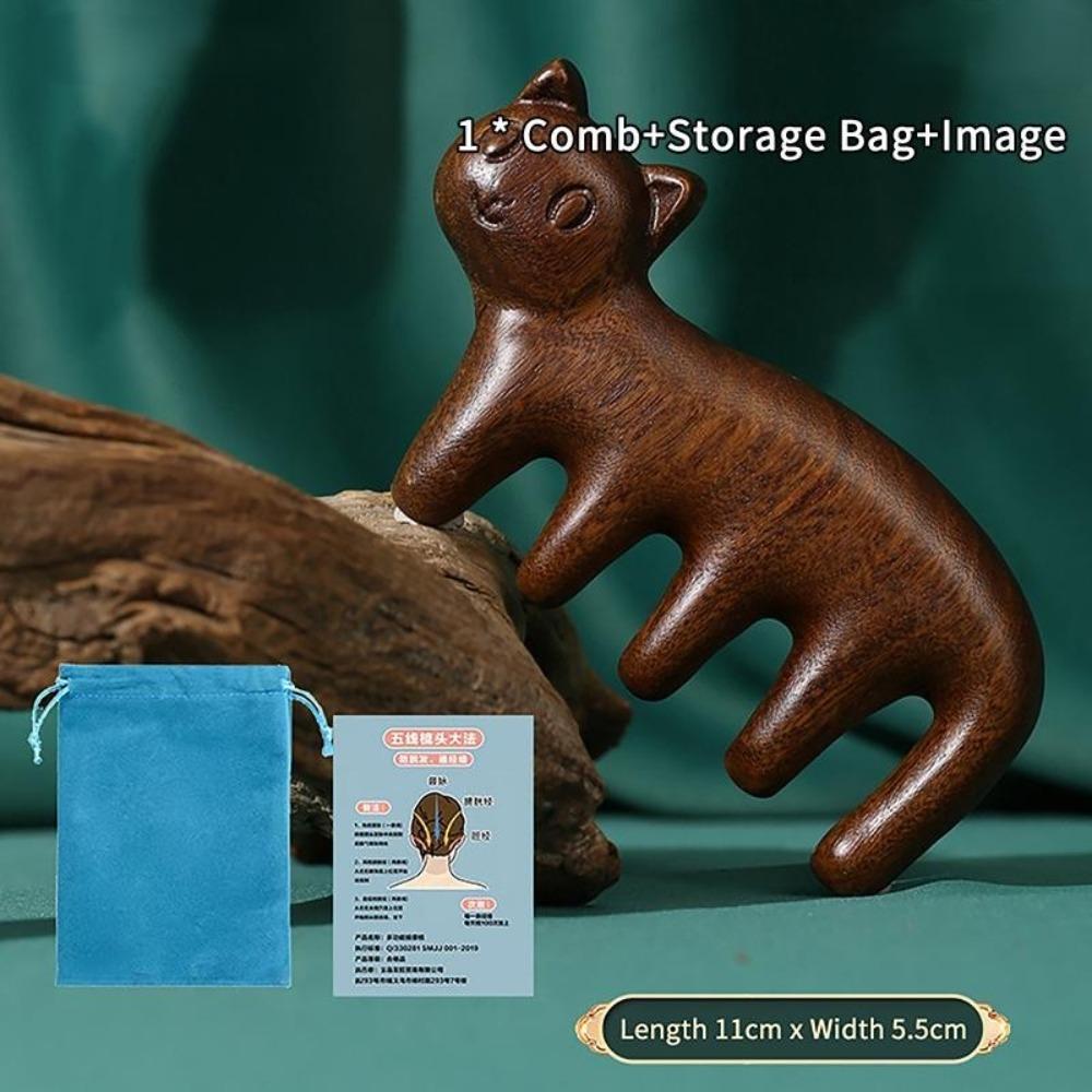 

Антистатическая расческа для здоровья, способствующая циркуляции крови, средства для снятия стресса 2025 года, расческа для массажа котят 1