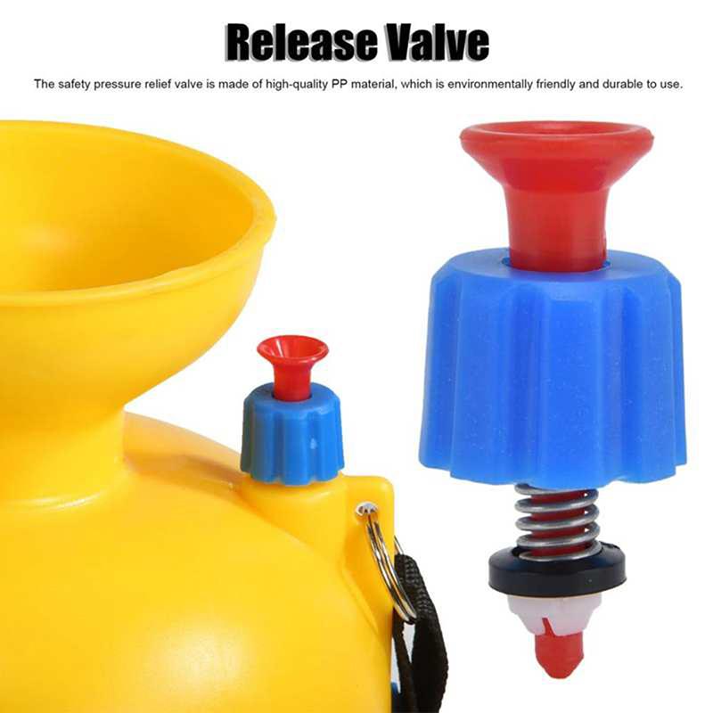 Agriculture Air Compressor Pressure Relief Valve Safety Release Valves For 3L/5L/8L Backpack Sprayer Lead Pistol Blue Black Green