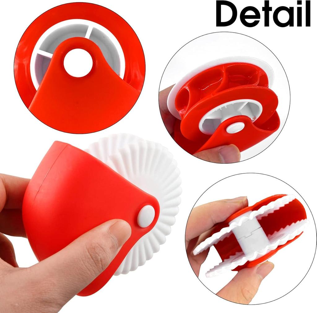 Pastry Rolling Wheel Decorator Pie Biscuit Dough Cutting Machine for Rolling Dough Kitchen Baking Tool Accessories Pizza Tools