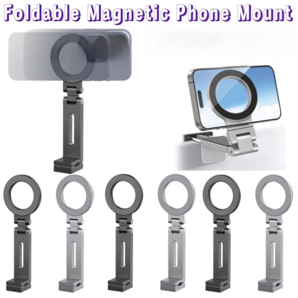 Adjustable Gripping Phone Holders 360° Rotation Hook Mount Stands New Magnetic Phone Holder