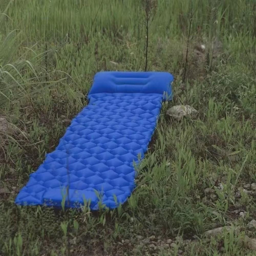 Built-in Pump Camping Air Mattress Tear-Resistant Inflatable Sleeping Pad  Climbing Hiking