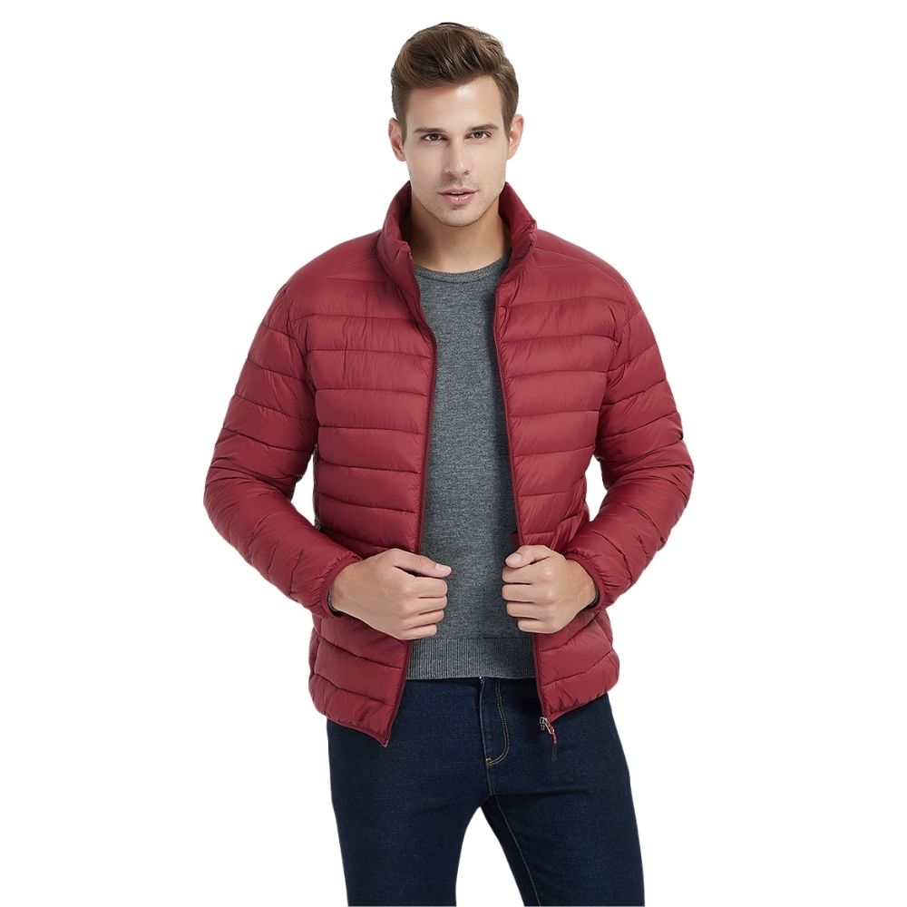 thin padded jacket mens