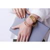 CASIO wristwatch ladies digital design LA670WEMY-9 gold mesh band overseas model