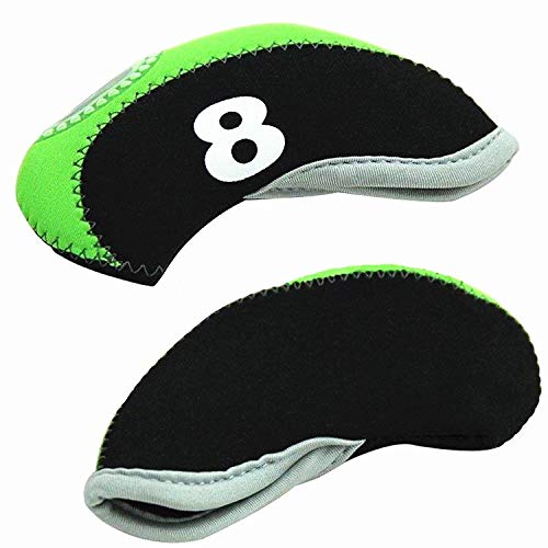 [TSUCIA] Iron Cover Golf Numbered Head Cover Set of 10