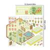 Haus Szenen Aufkleber 3D Cartoon Haus Aufkleber Niedliche Aufkleber Szenen Kinder Szenen Aufkleber Set Für Kinderzimmer Vorschule