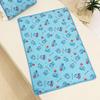 MORIPiLO Sanrio Summer Towel Blanket (Hangyodon Cool Blanket) Cute Cooling 70x100cm Blue SANRIO Character Morishita Pillow